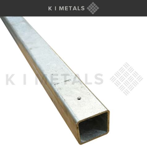 galvanised steel box frame|50mm galvanised box section.